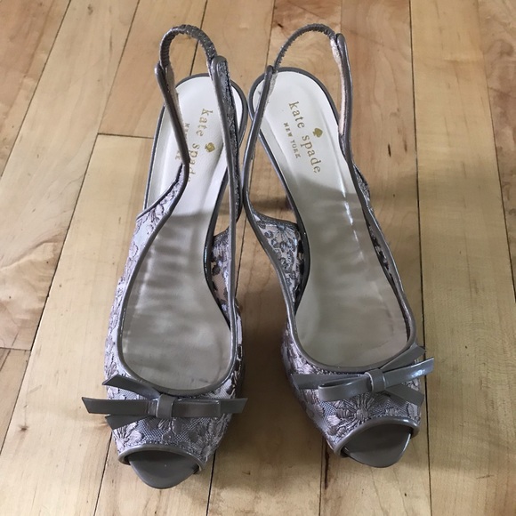 kate spade Shoes - Kate Spade Nude Heels